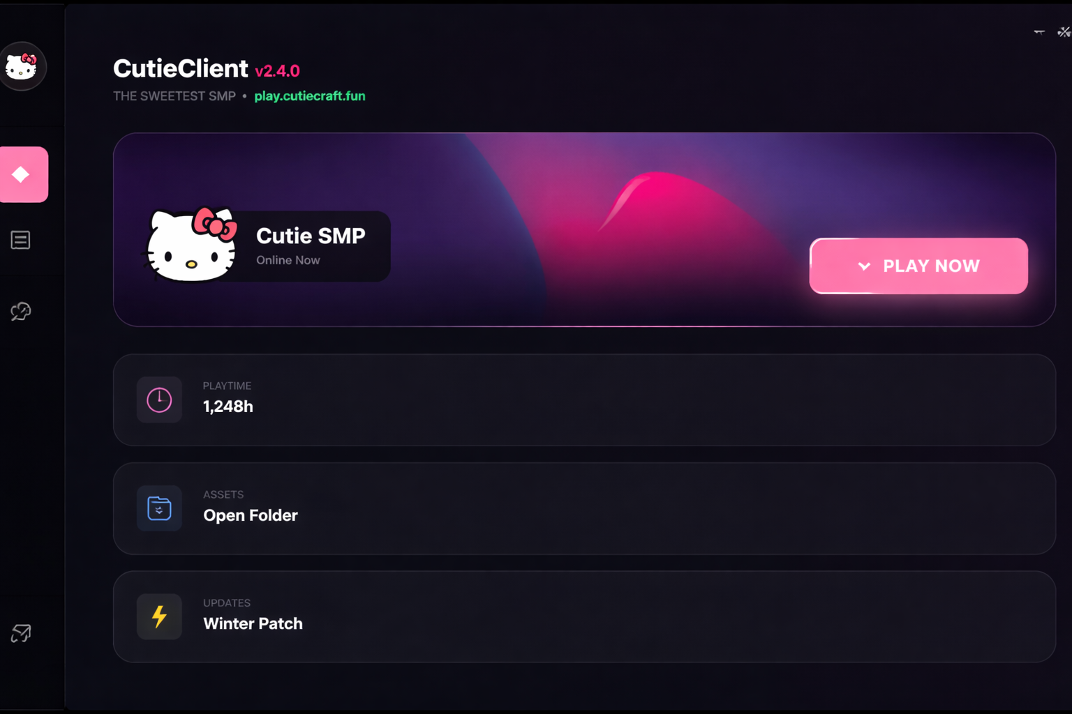 OwOClient launcher screenshot